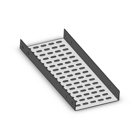 MS 300 X 50 mm Perforated Cable Tray, For Industrial